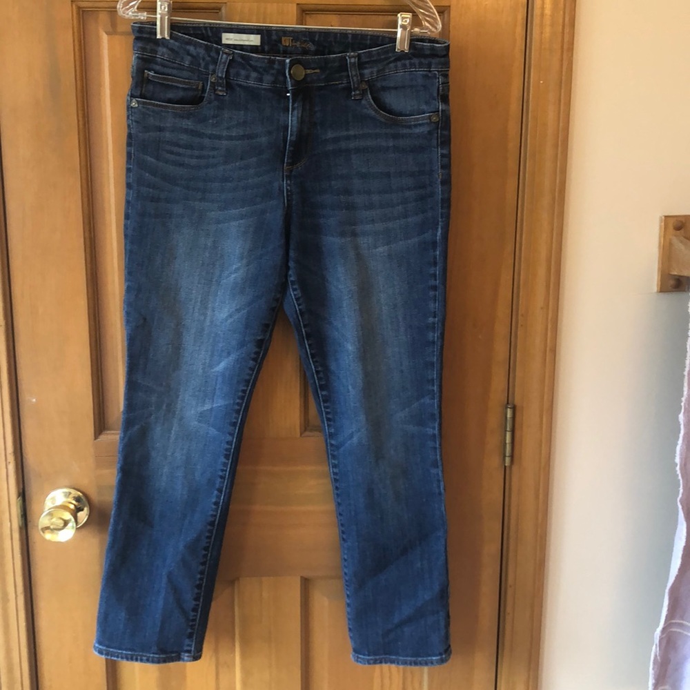 Kut from the Kloth Reese Ankle Straight Leg Jeans